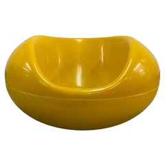 Fauteuil Pastilli « Pastille » jaune iconique d'Eero Aarnio, Asko, années 1960