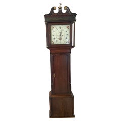 Antique George III Oak Eight Day Longcase Clock