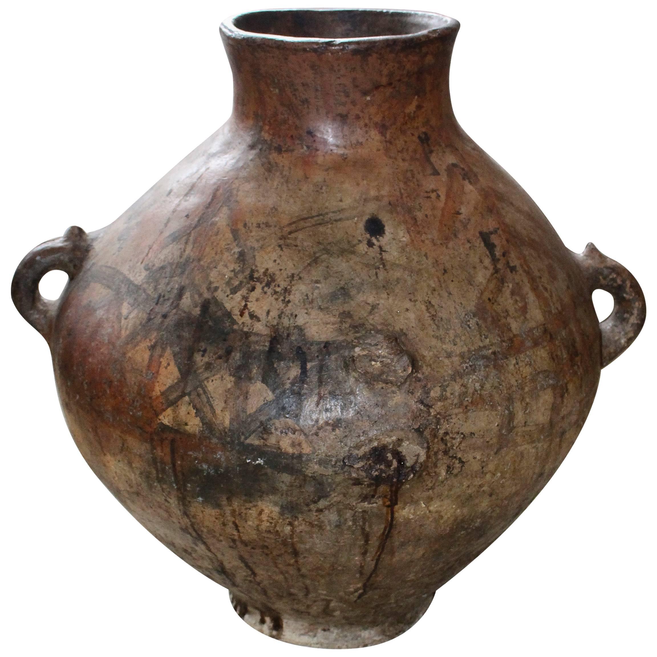 Late 19th Century Moroccan Oil Jar