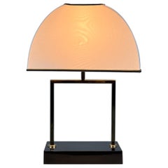 Grande lampe de table décorative de Gio Batta, Italie, années 1980