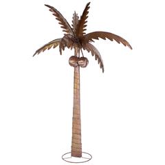  Folky Mid-Century Palm Tree Sculpture