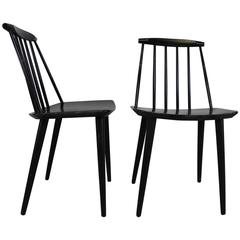 Folke Palsson Dining Chairs, Pair