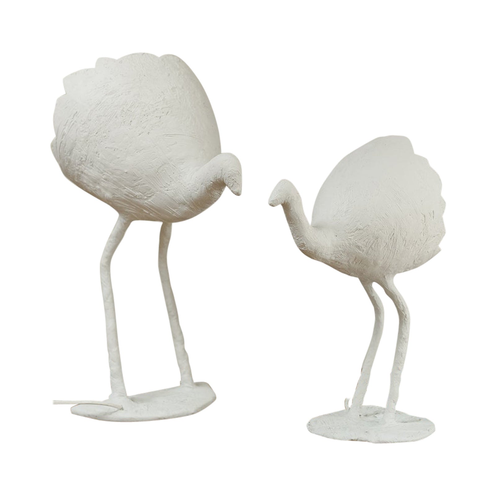pair of table lamps by french artist José Esteves ...