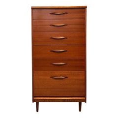 Mid Century Teak Tallboy/ Chest Of Drawers by Austinsuite 