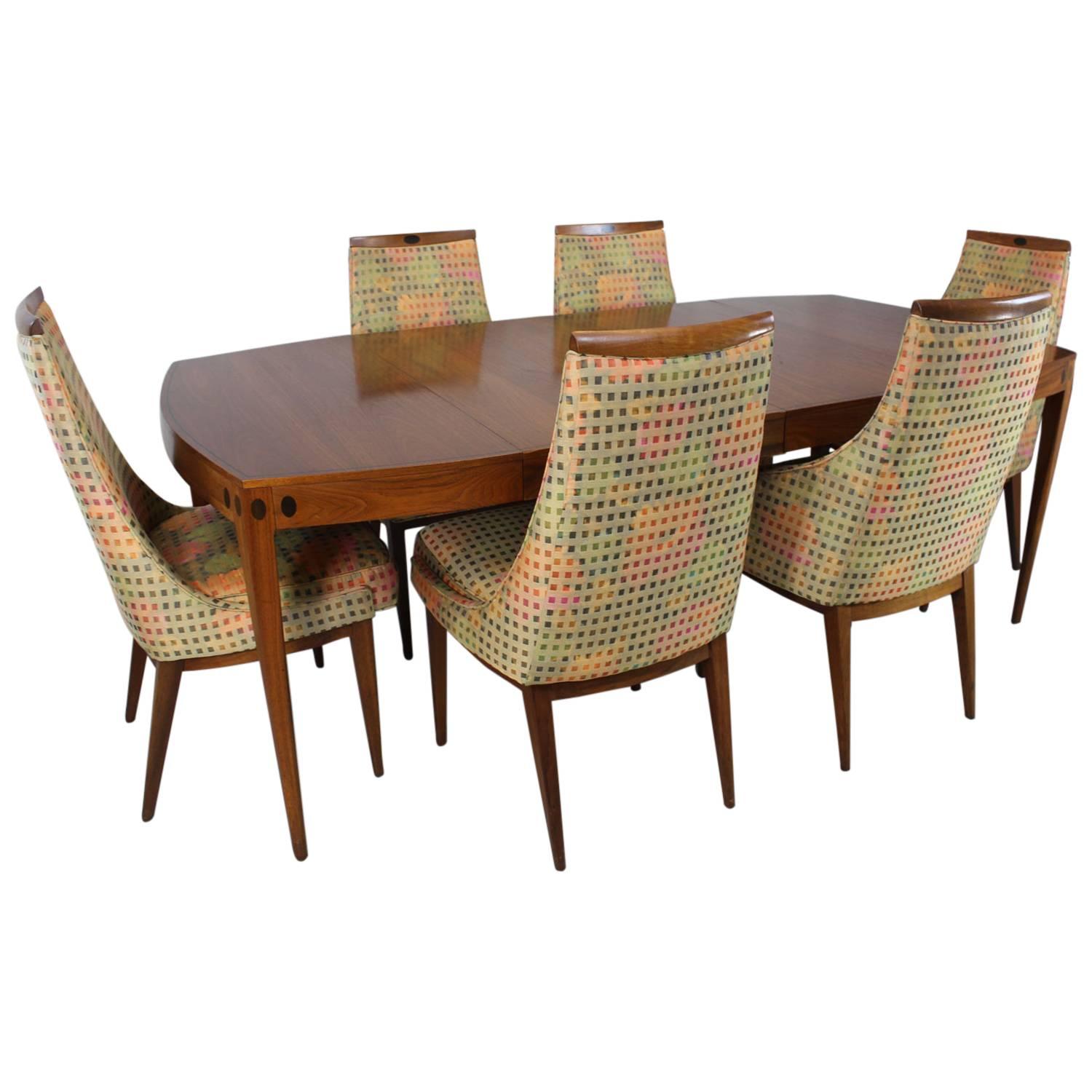Kipp Stewart "Directional" Dining Table and Chairs for Calvin
