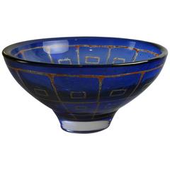 Large "Ravenna" Bowl by Sven Palmquist for Orrefors