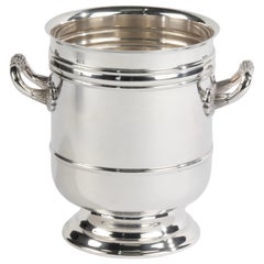 Silver Plated Ice Cube Bucket - Christofle - Model Sully
