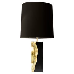 Lapiaz Black Table Lamp - Hand-Polished Steel & Brass - Boca do Lobo
