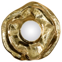 Angra Mirror - Hand-Polished Hammered Brass & Nickel - Boca do Lobo