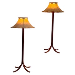 Pair of Floor Lamps by Anna Ehrner for Atelje Lyktan, 1970s, Sweden