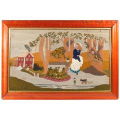 Sailor's Wool and Silk Landscape Picture 1