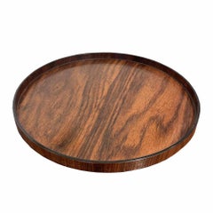 Vintage rosewood tray, design 1960