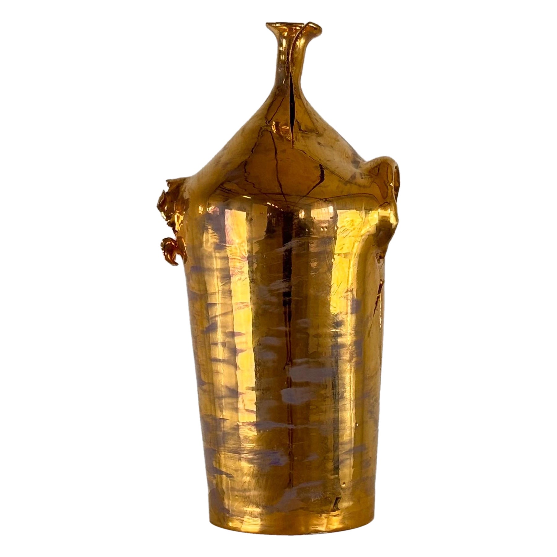 Vase contemporain de la collection "Cosmic Bullets" de Nicola Rivelli, 2016