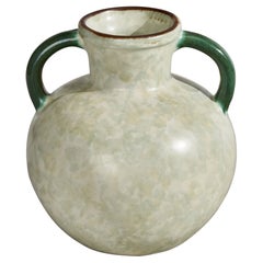 Upsala Ekeby, Vase, Earthenware, Sweden, 1930s