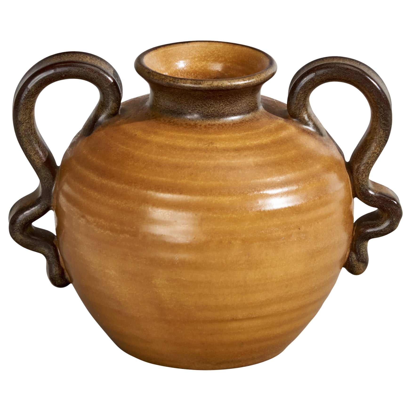 Eva Jancke-Björk, Vase, Ceramic, Sweden, 1940s