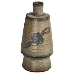 Michael Andersen, Vase, Steingut, Dänemark, 1960er Jahre