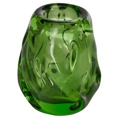 Börne Augustsson, Vase, Blown Glass, Sweden, 1940s