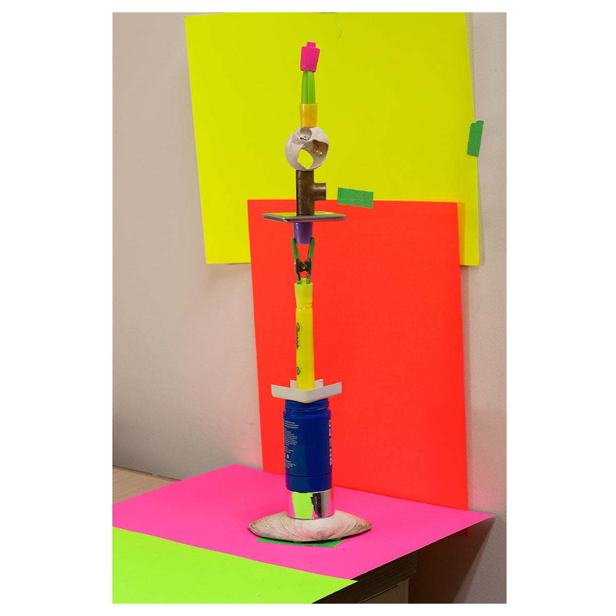 Clemens Kois “Stack #2” Framed Photograph