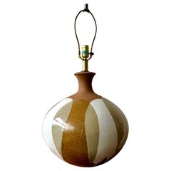David Cressey Lampe de table en céramique Drip Glaze
