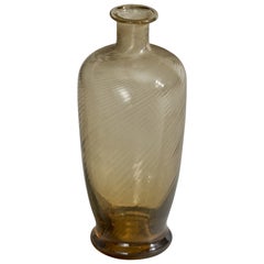 Hovmantorp Glasbruk, Vase, Glass, Sweden, 1940s
