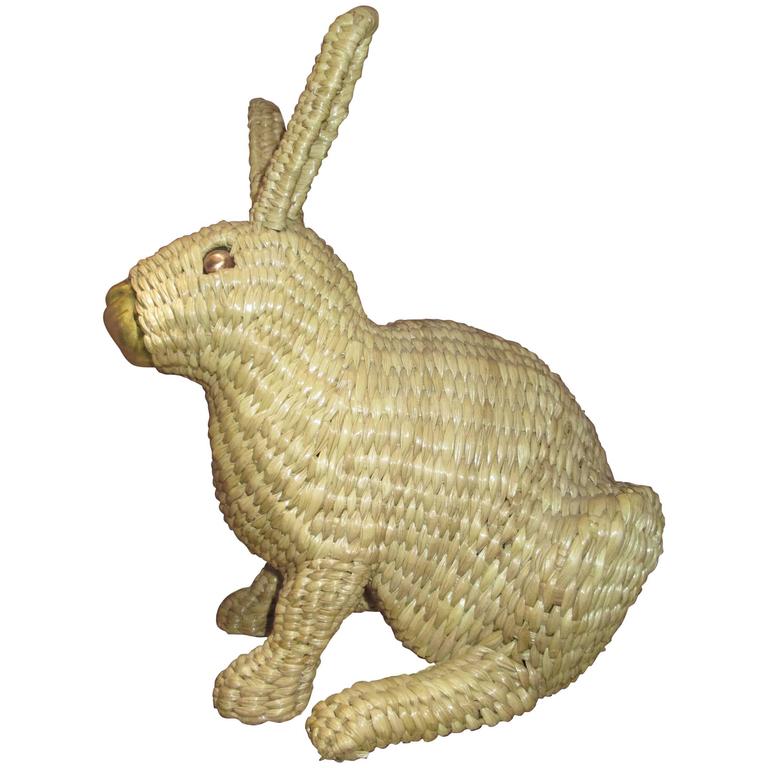 Mario Lopez Torres, Chuspata Rabbit Figure, Tzumindi, Michoacan, 1974 ...