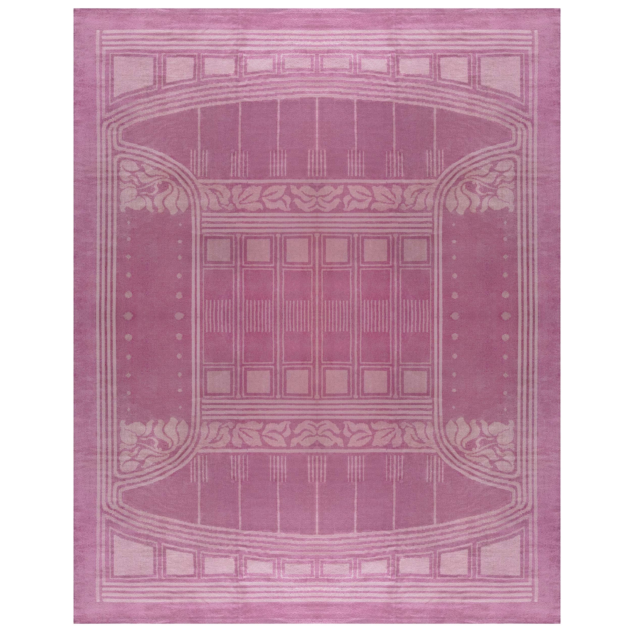 Tapis viennois sécessionniste Doris Leslie Blau de Julius Orendi