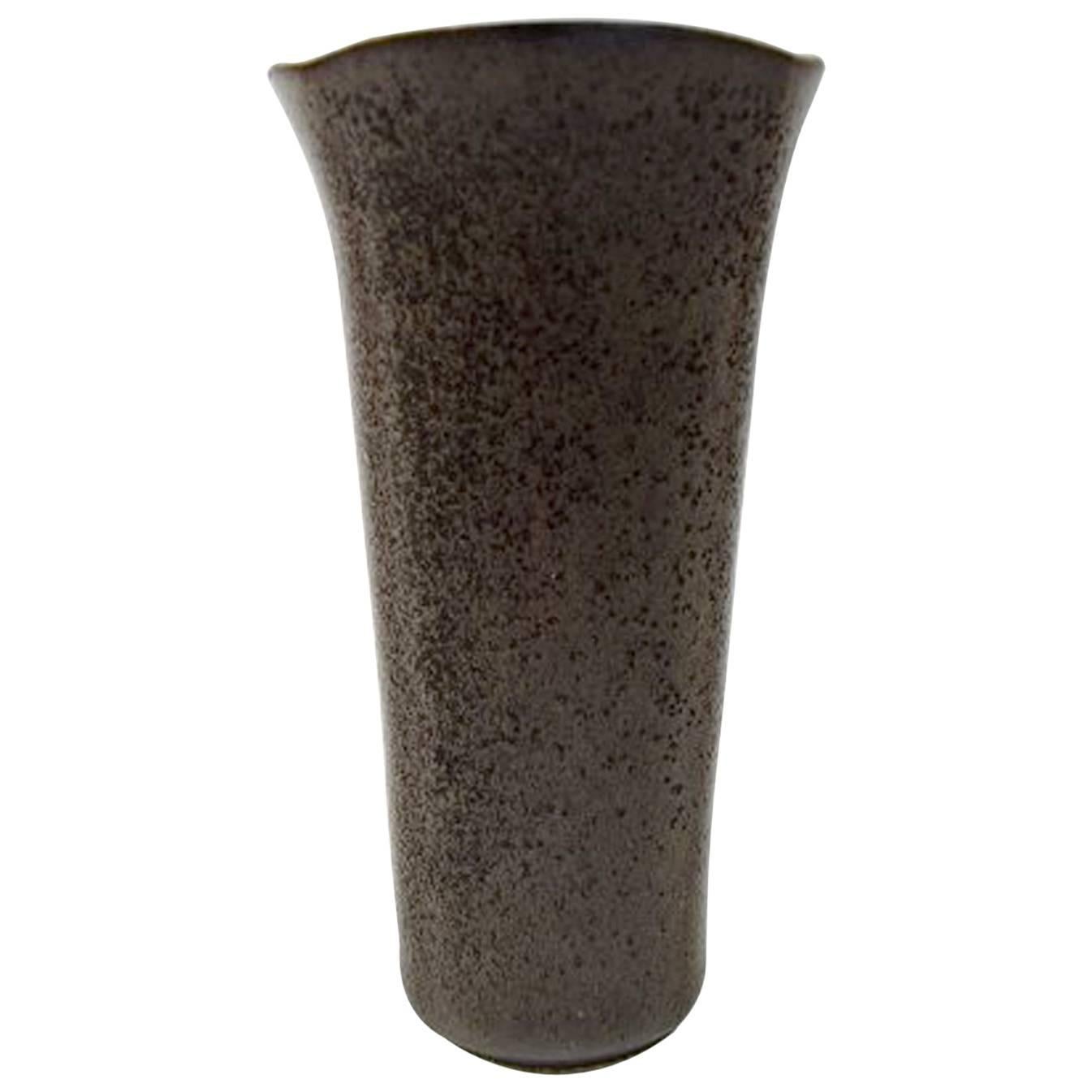 Friberg "Selecta" Ceramic Vase, Gustavsberg, Sweden, 1960s For Sale