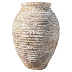 Pot à huile d'olivier grec du 19ème siècle