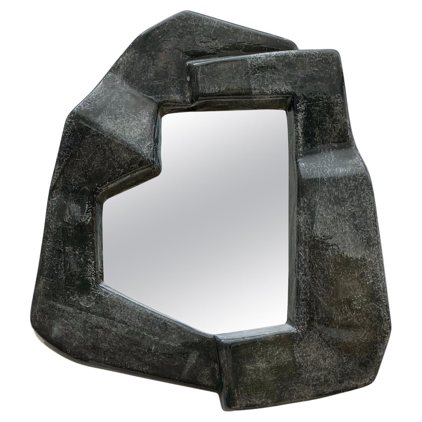 Narcissi Wall Mirror in Eclipse, handcrafted in Sweden by VAVA Objects For Sale