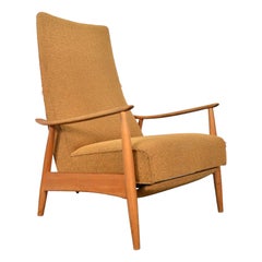 Milo Baughman "recliner 74" In Walnut #1