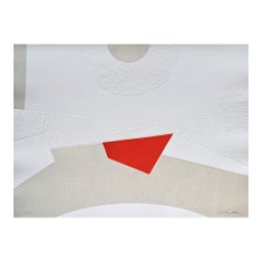 Gravure aquatinte originale couleur Opart de Jacqueline de Butler