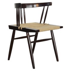 George Nakashima Grass-seated Chair / Authentic Mid-Century Modern
