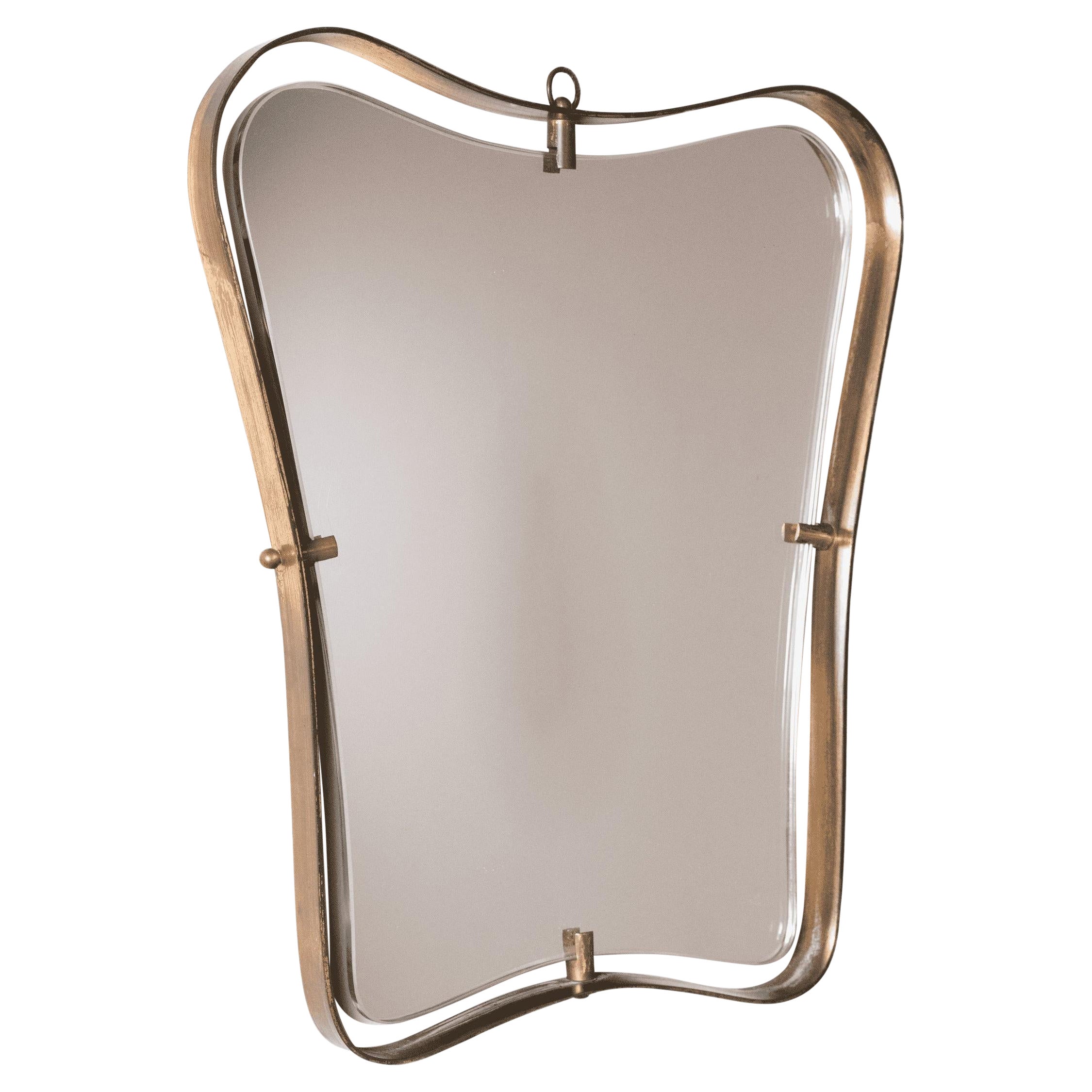 Fontana Arte shaped mirror, 1960