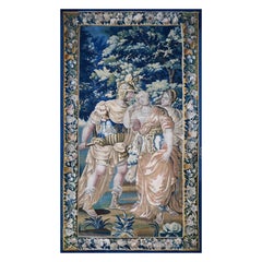 Französische Flemish Tapisserie 17. - Abschied von Aeneas an Dido (Isaac Moillon) - 1409