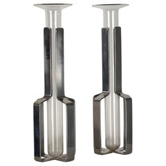Krupp Milano Single-Flower Vases, "Linea dell'Orso" by G. Gramigna and S. Mazza