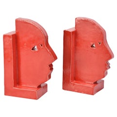 Profile Bookend in Red