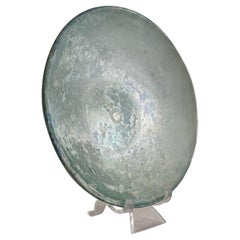 A Roman Blue Glass Bowl, Hellenistic Period, 1st Century B.C.