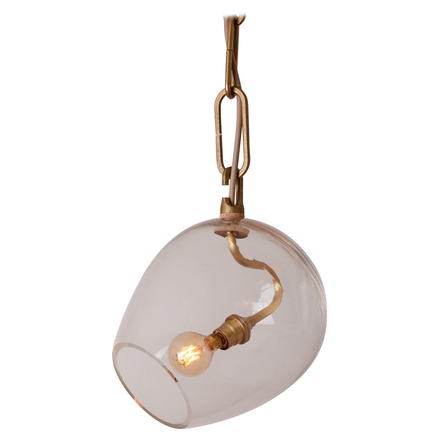 Lou Pendant - Small - Clear Glass