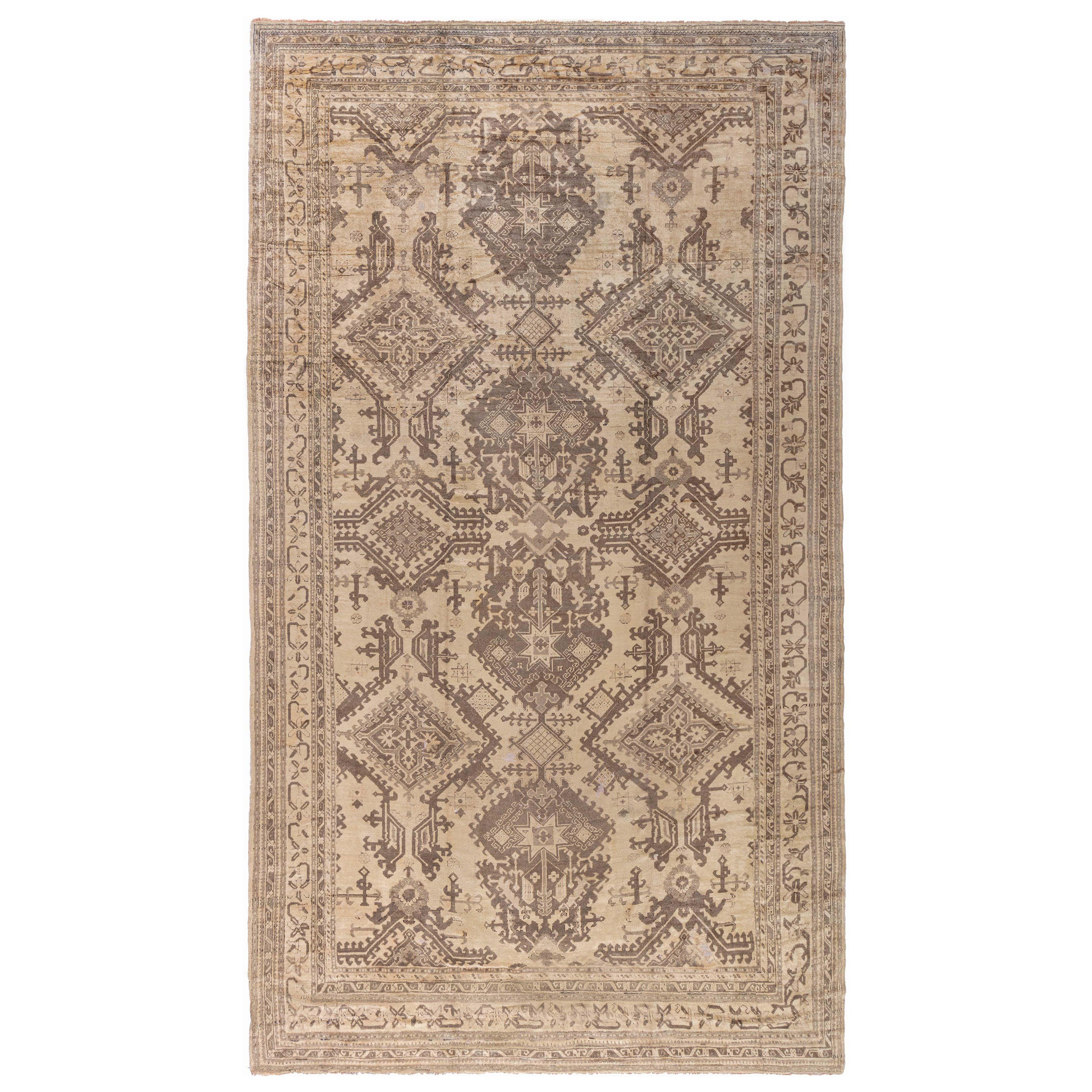 Doris Leslie Blau Authentic Turkish Oushak Handmade Rug Size Adjusted