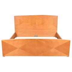 Letto matrimoniale Baker Furniture Modern Art Deco Primavera Wood