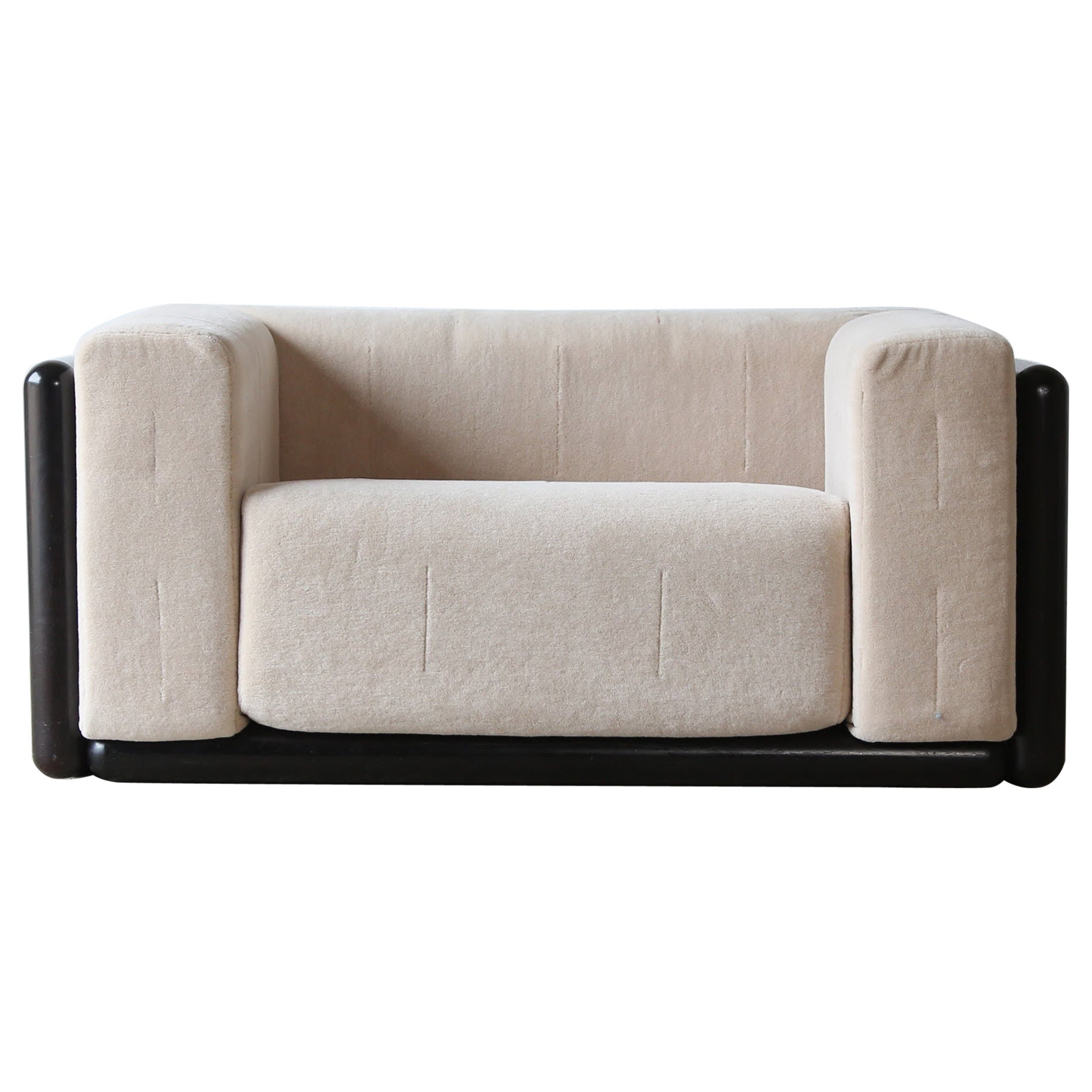 Carlo Scarpa Cornaro Loveseat / Armchair, Italy, 1970s