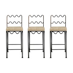 3er-Set Thekenhocker 'Méandre' von Design Frères, in COM