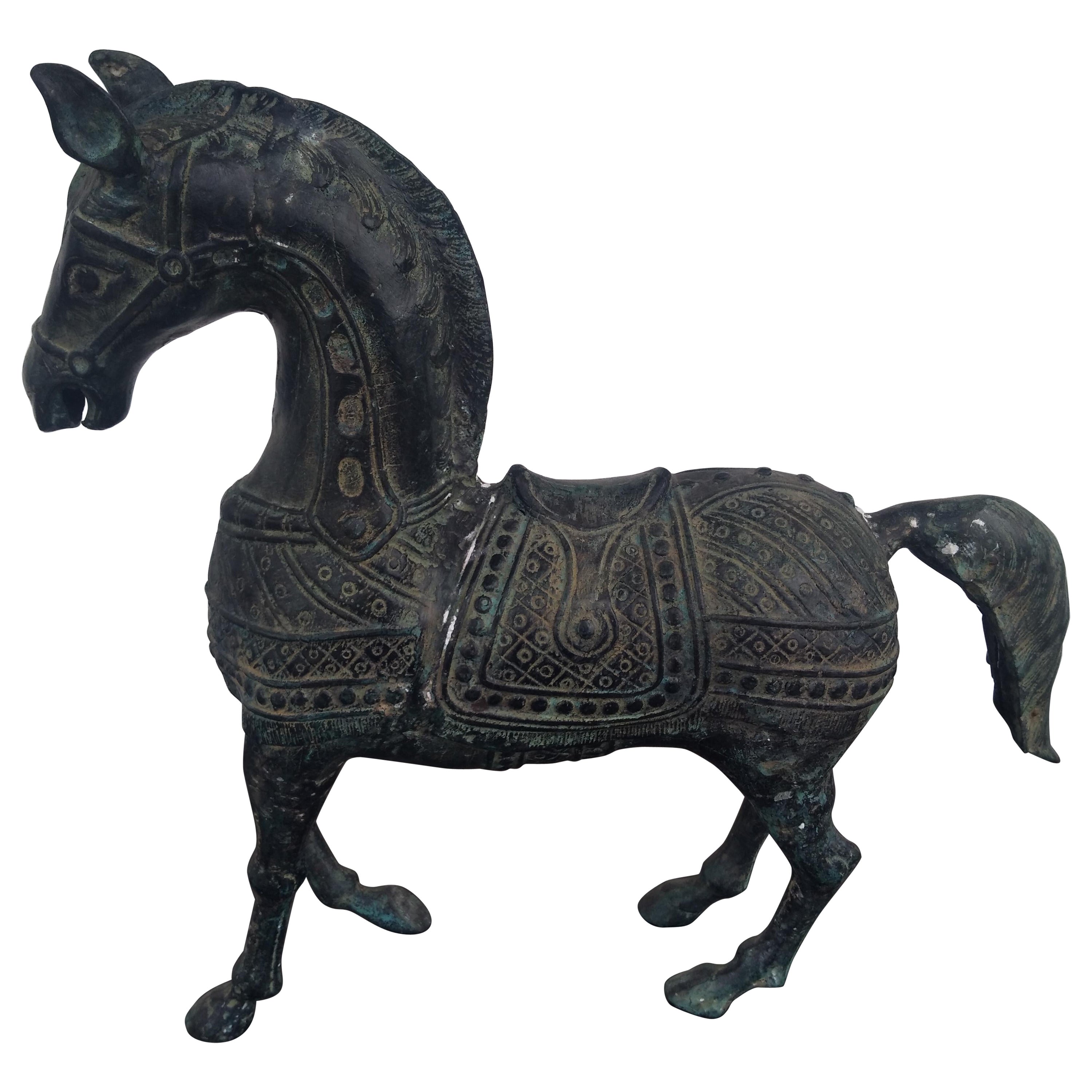 Japanese Bronze Horse sculpture