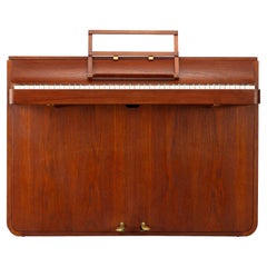 Piano design danois en teck par Louis Zwicki, années 1950