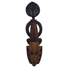 African Akuaba Fertility Mask