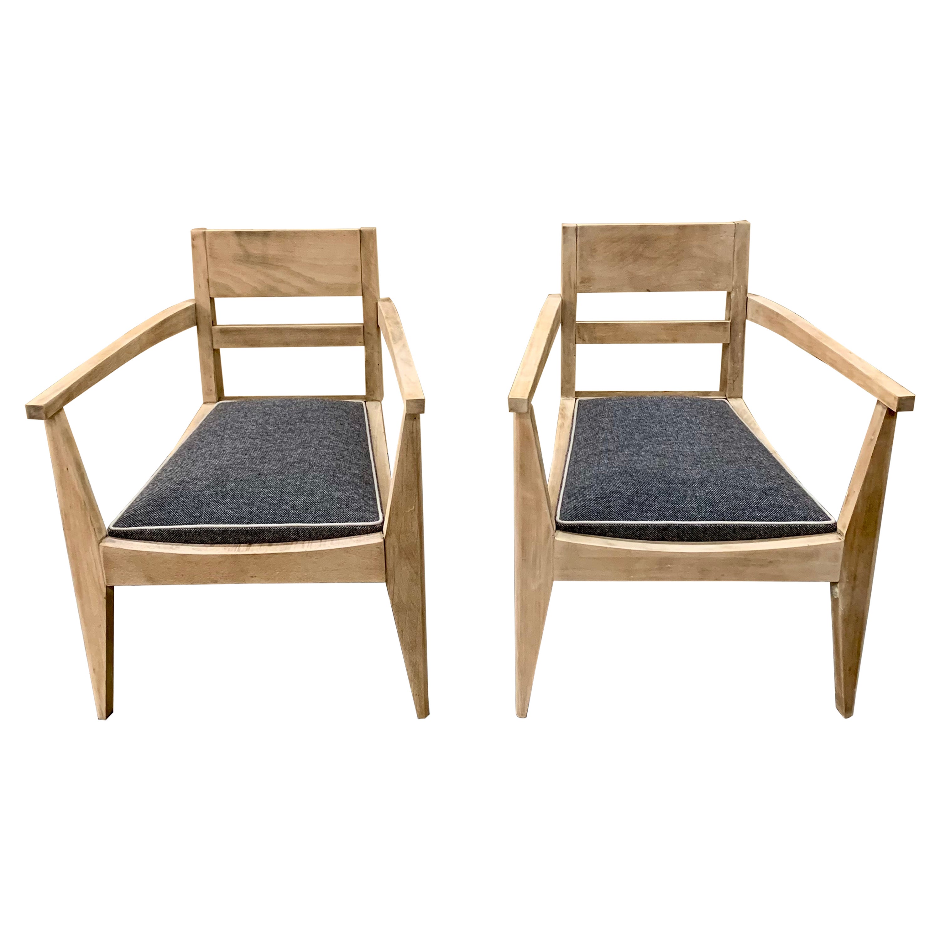 Pair of 1940s Arm Chairs