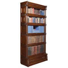 Oak Globe Wernicke Sectional Bookcase