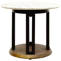 Table d'appoint Josef Hoffmann pour Kohn, datant d'environ 1920