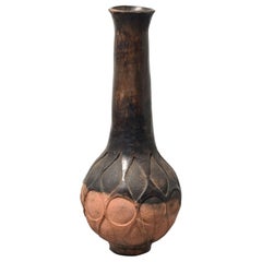 Massive Sydney K. Hamburger Ceramic Vessel, 43.5"H