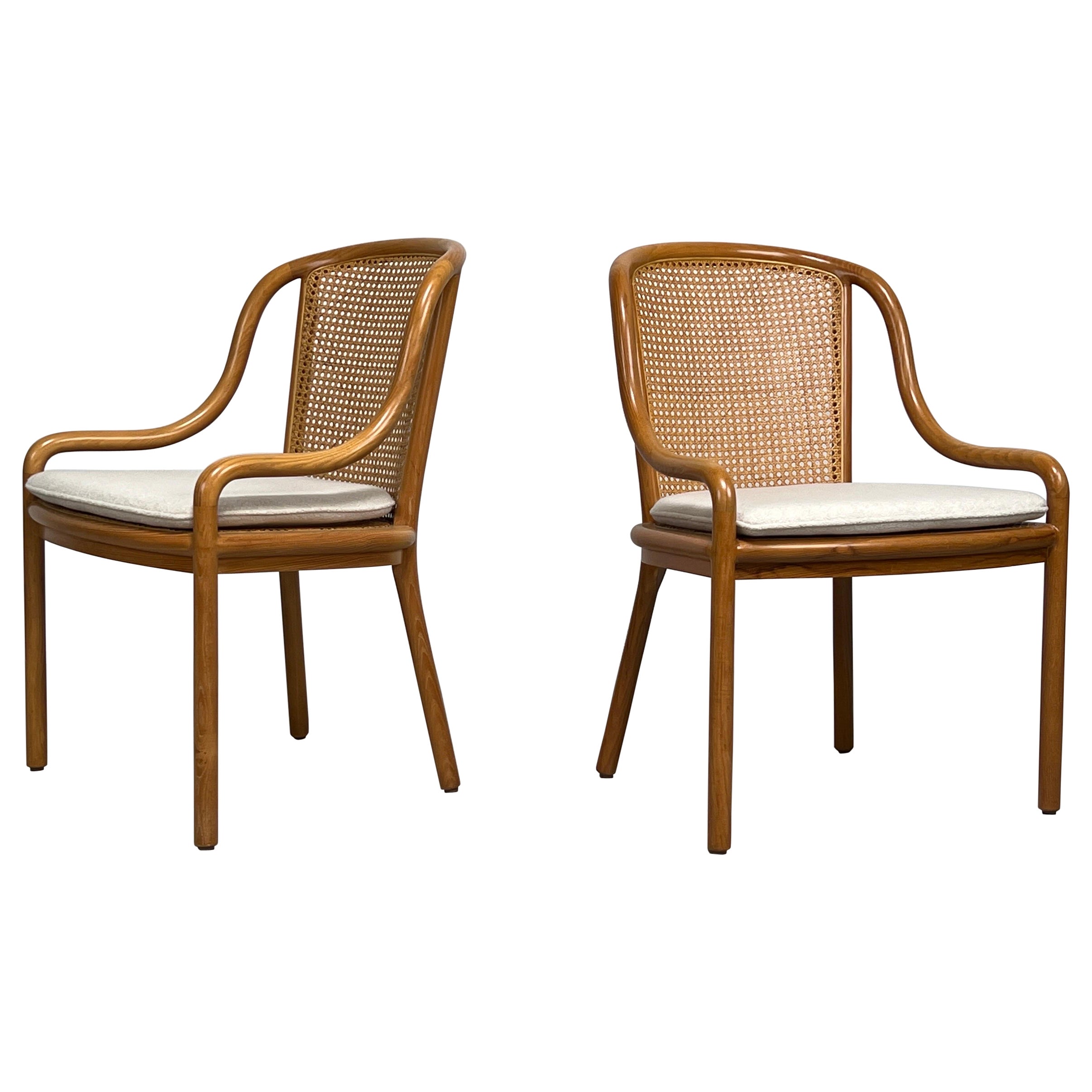 Six Chairs by Ward Bennett in Cane and Ash